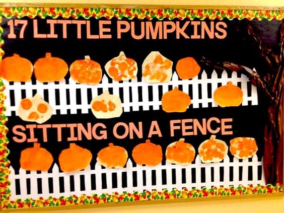 fall bulletin board ideas